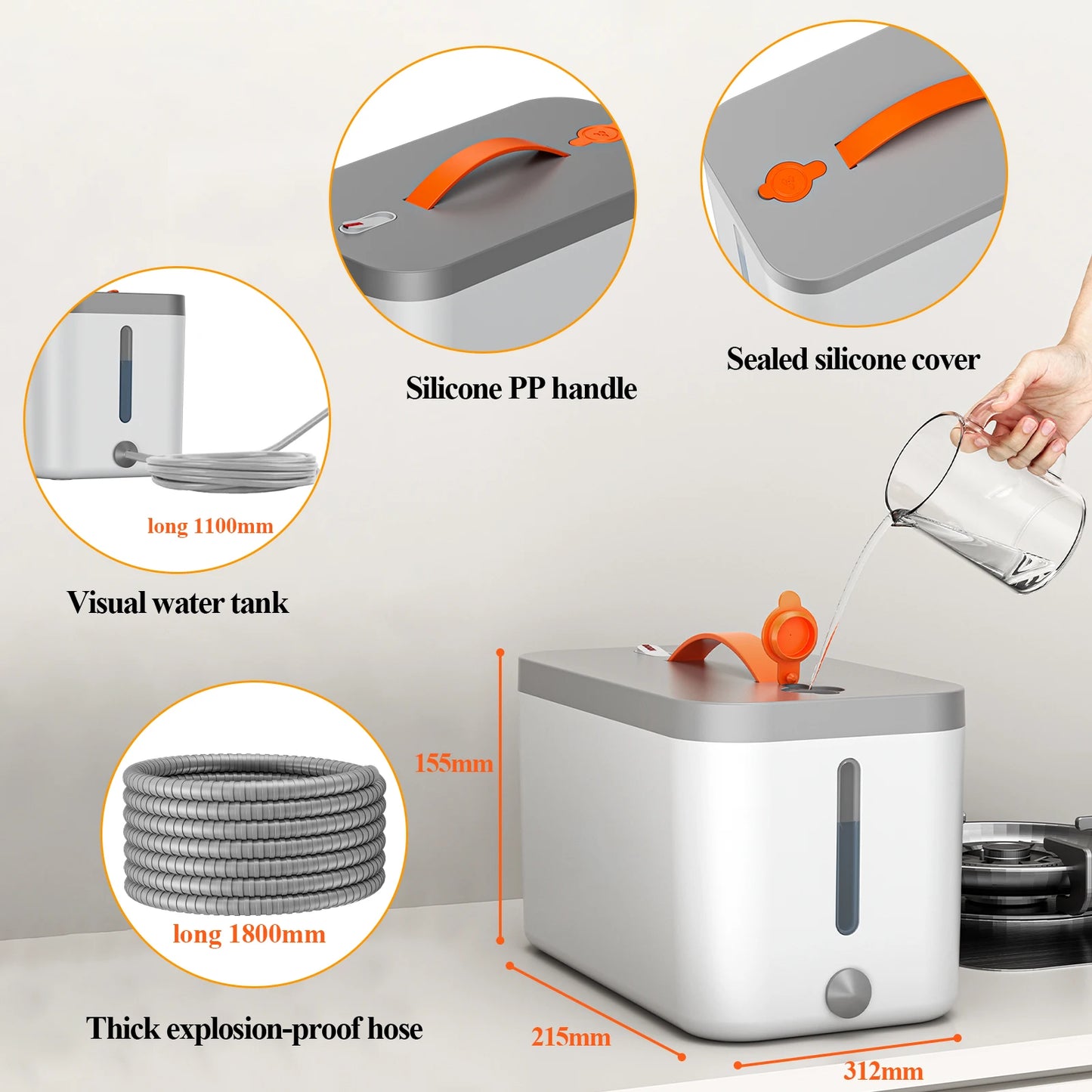 Viral Vault™ Multiuse Powerful Steamer