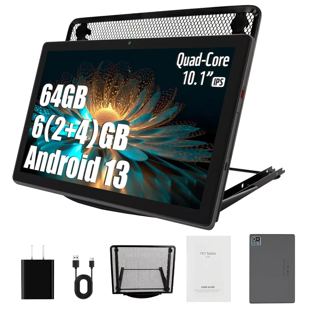Viral Vault™ 10.1 Inch Android 13 Tablet