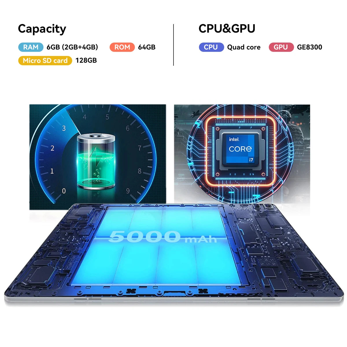 Viral Vault™ 10.1 Inch Android 13 Tablet