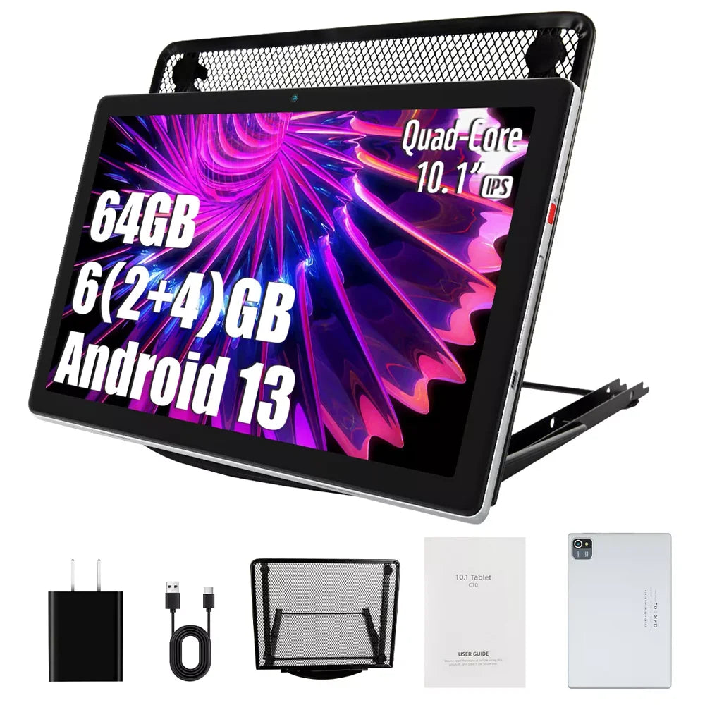 Viral Vault™ 10.1 Inch Android 13 Tablet