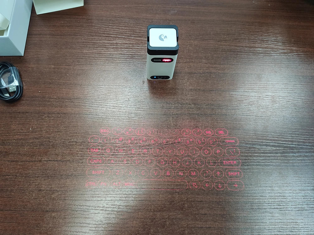 Viral Vault™ Virtual Laser Keyboard Bluetooth Wireless Touch Projector