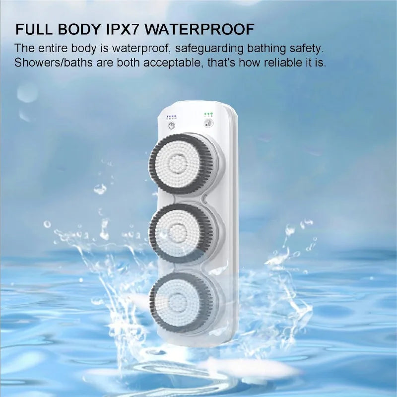 Viral Vault™ Electric Shower Body Brush