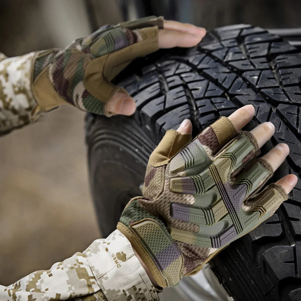 Viral Vault™ Tactical Half Finger Gloves