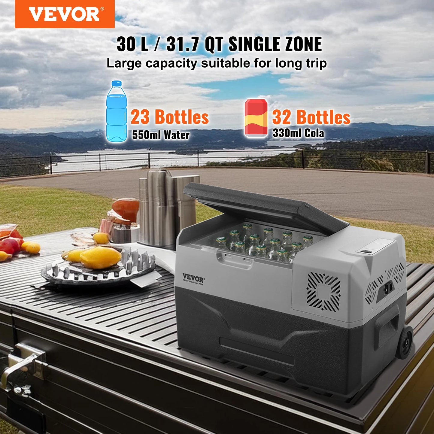 Viral Vault™ Car Refrigerator Fridge