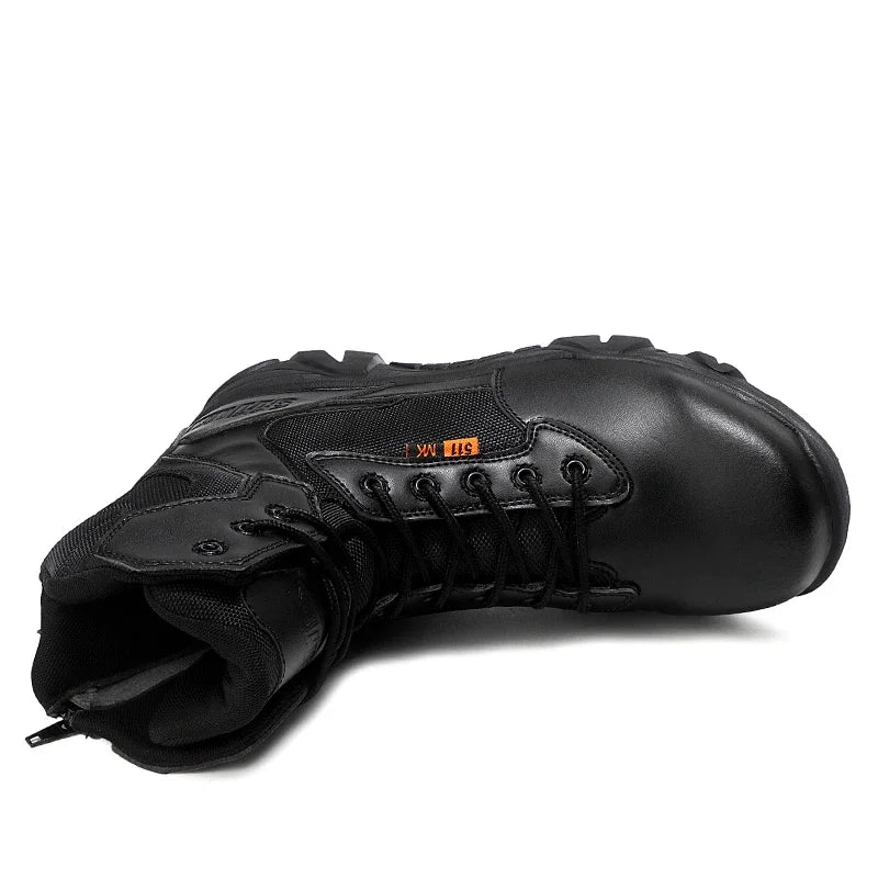 Viral Vault™ Military Leather Boots