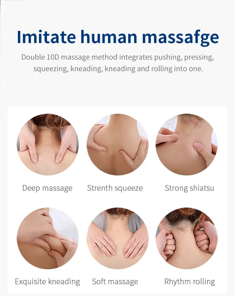 Viral Vault™ Electric Shiatsu Body Massager