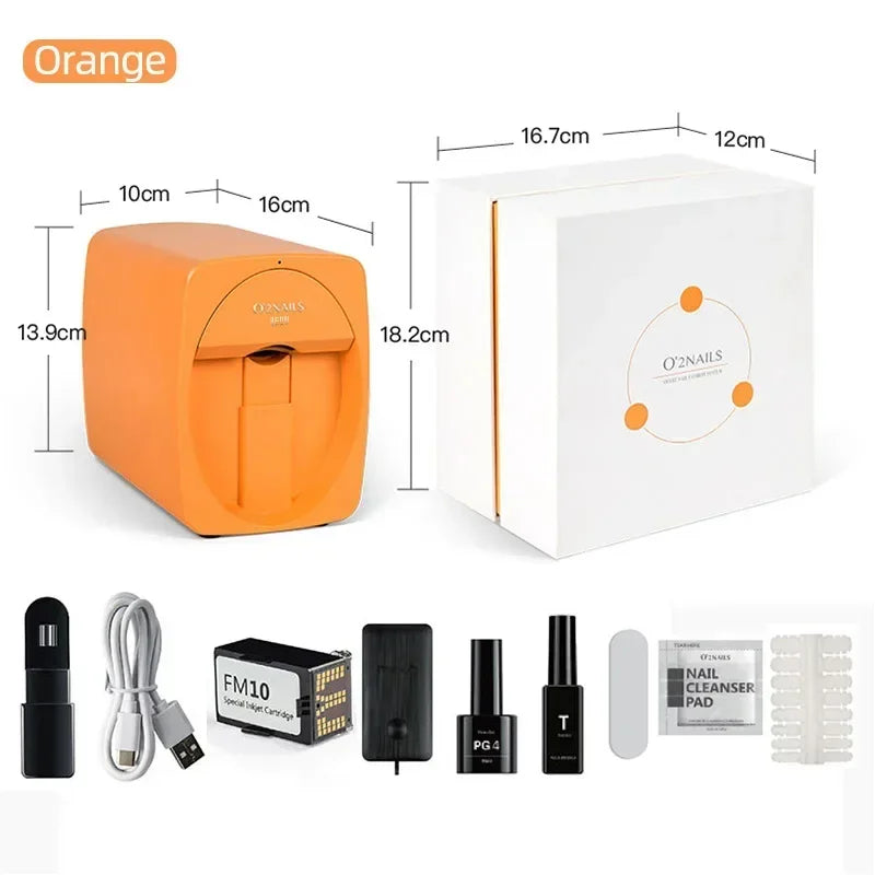 Viral Vault™ Portable 3D Painted Nail Printer