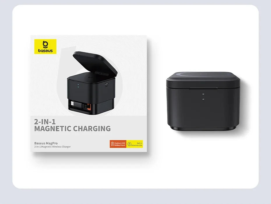Viral Vault™ Baseus 25W 2 in 1 Magnetic Wireless Charger