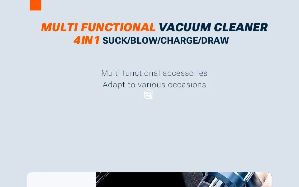 Viral Vault™ Car Mini Vacuum Cleaner