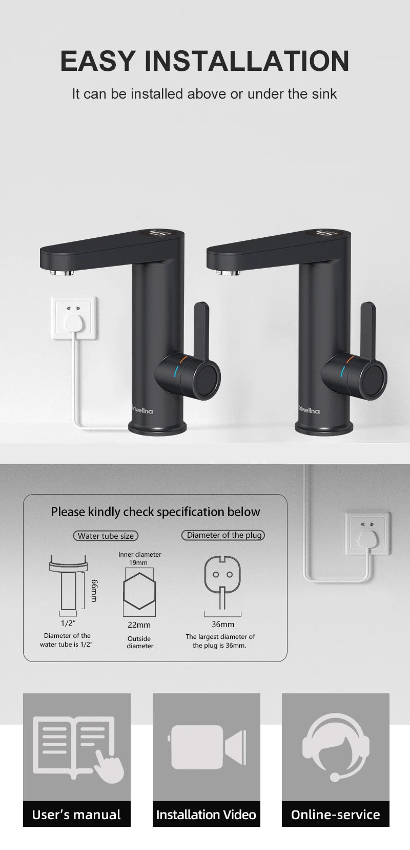 Viral Vault™ Electric Water Heater