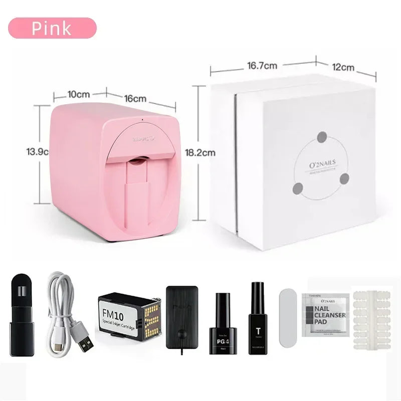 Viral Vault™ Portable 3D Painted Nail Printer