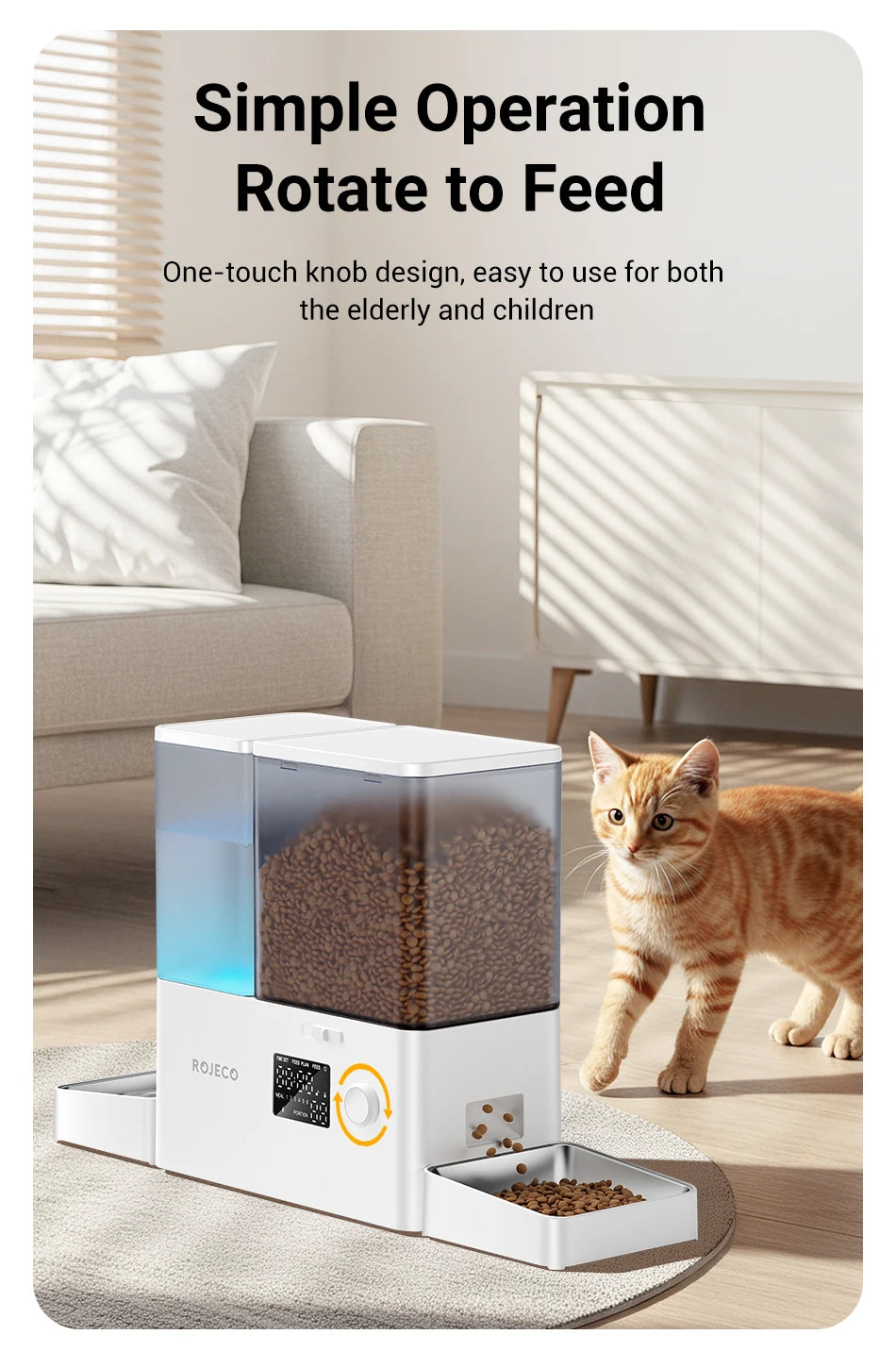 Viral Vault™ Automatic Dog Food Dispenser