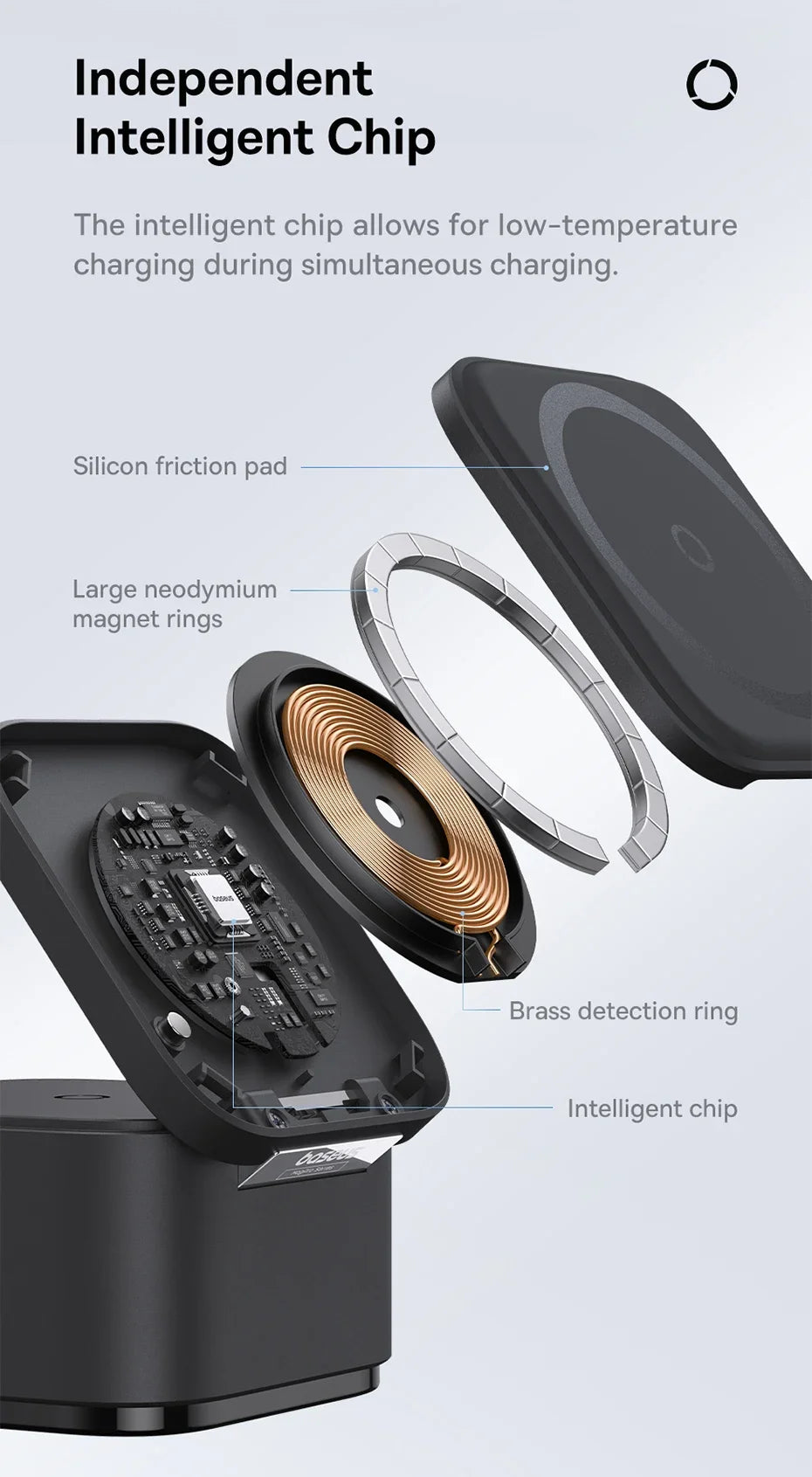 Viral Vault™ Baseus 25W 2 in 1 Magnetic Wireless Charger