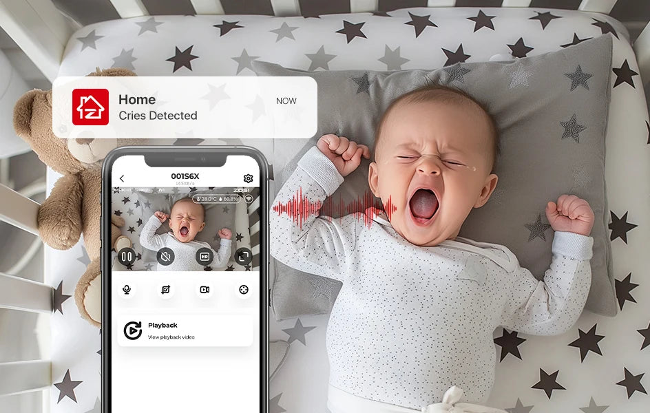 Viral Vault™ ZOSI 4MP Smart Baby Monitor