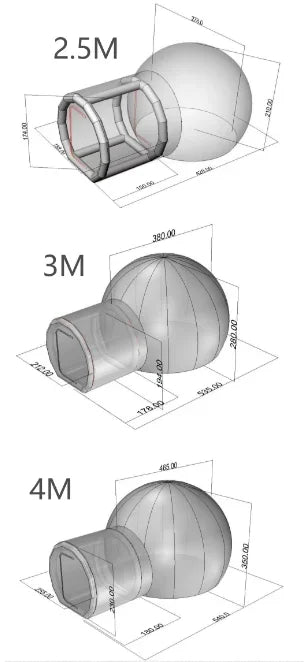 Viral Vault™ Dome Luxurious Inflatable Bubble