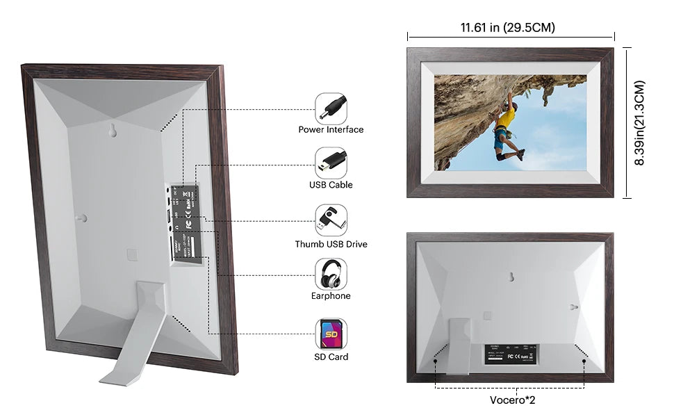 Viral Vault™ Kodak 10 Inch Digital Picture Frame