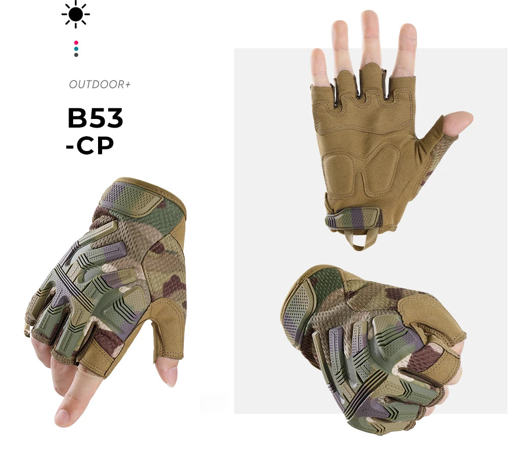 Viral Vault™ Tactical Half Finger Gloves