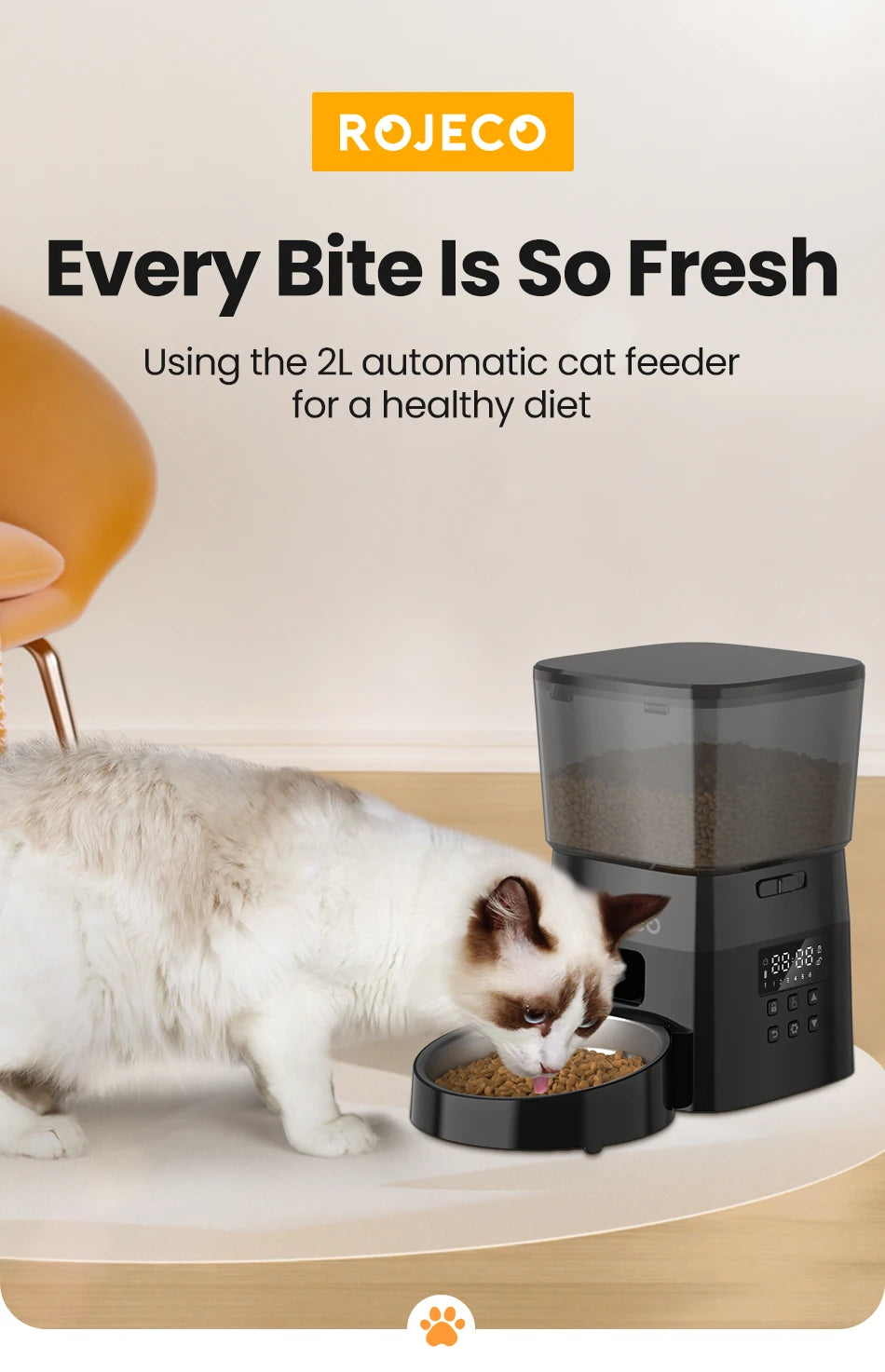 Viral Vault™ Automatic Cat Food Dispenser