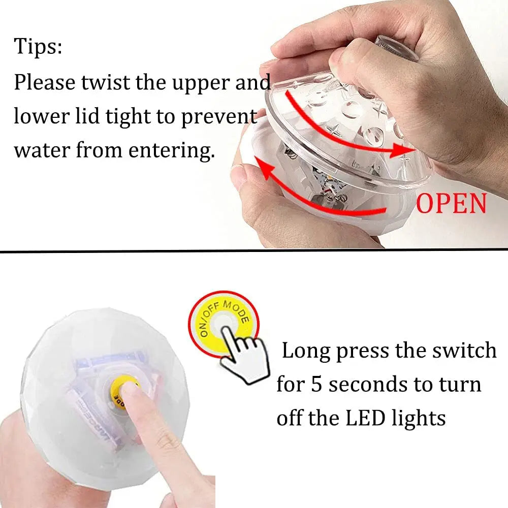 Viral Vault™ Floating Underwater Light