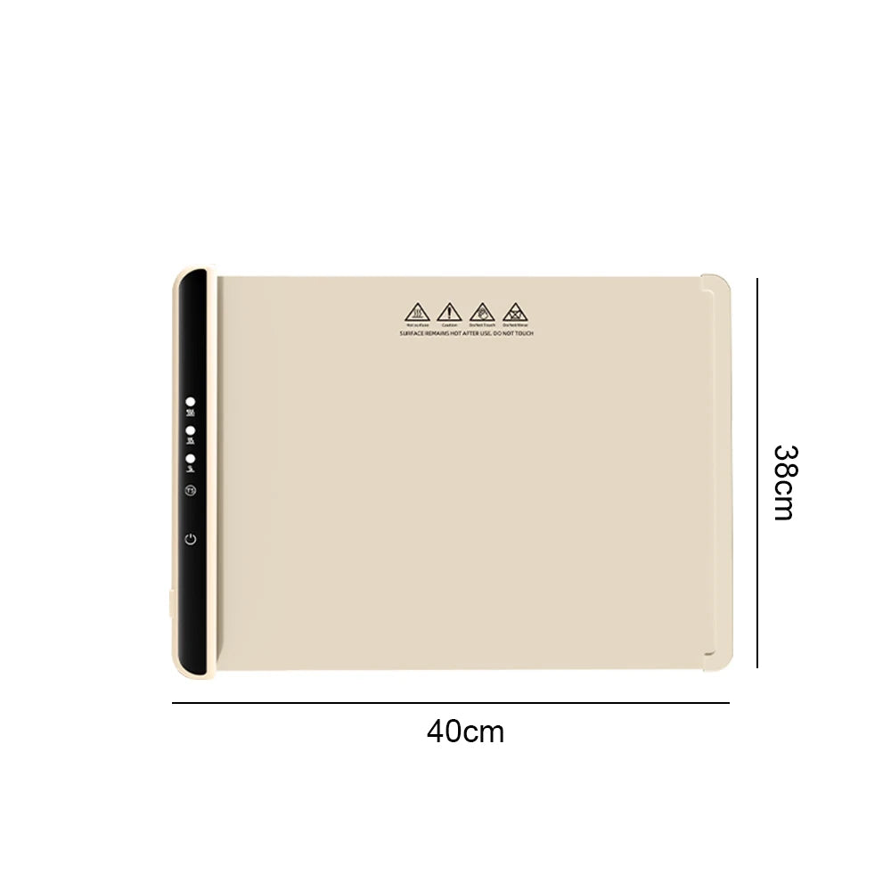 Viral Vault™ Foldable Portable Smart Food Fast Heating Mat