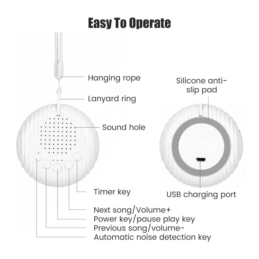 Viral Vault™ White Noise Machine