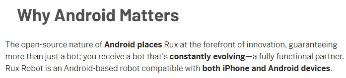 Viral Vault™ Letianpai Rux Robot