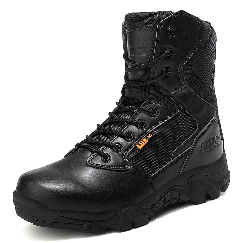 Viral Vault™ Military Leather Boots