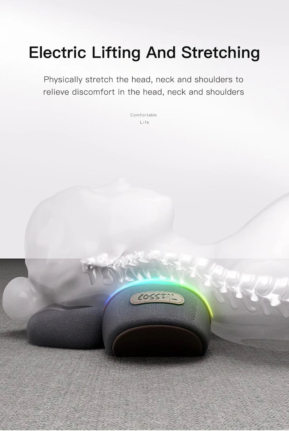 Viral Vault™ Electric Neck Massager Cervical Pillow