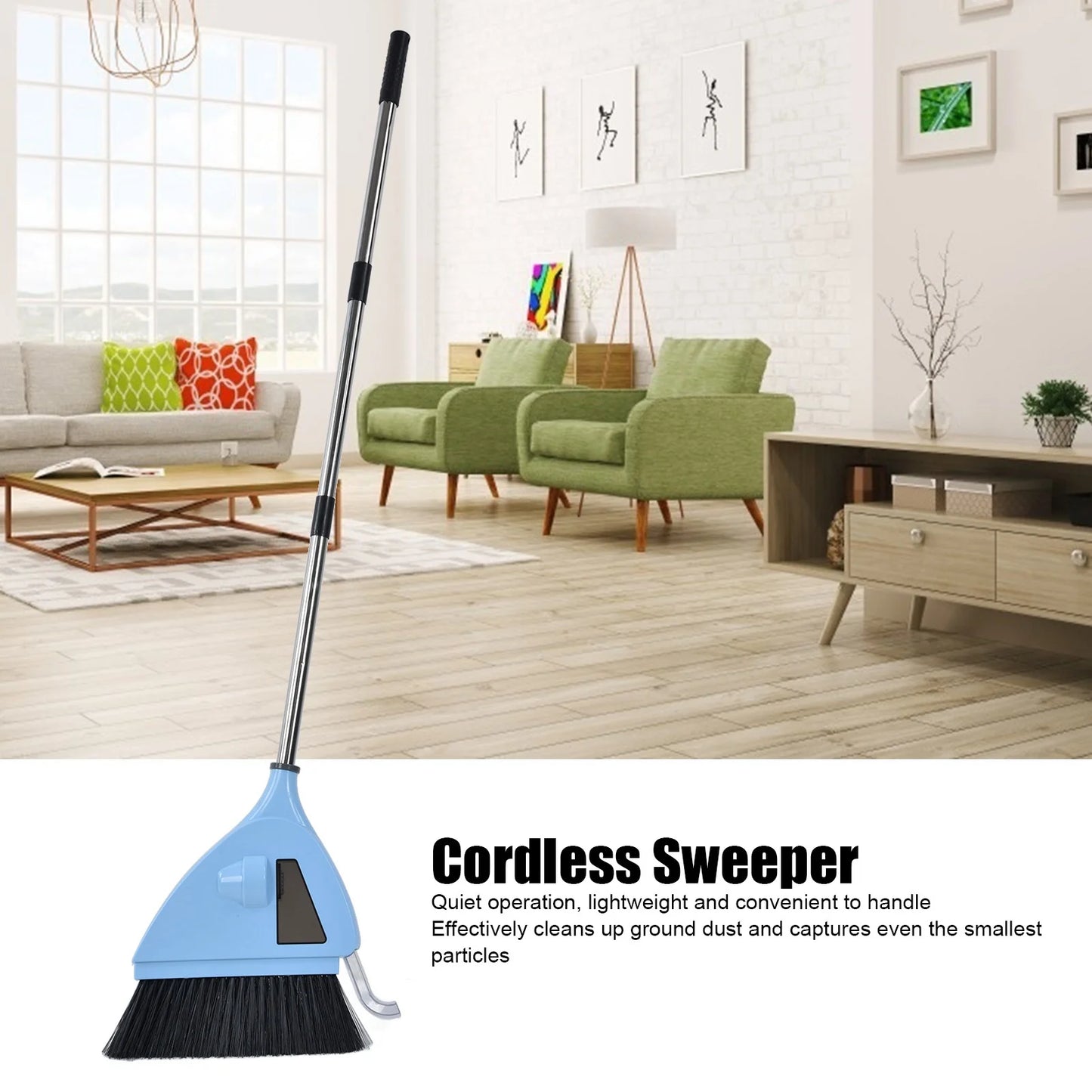 Viral Vault™ 2 in 1 Vacuum Sweeper