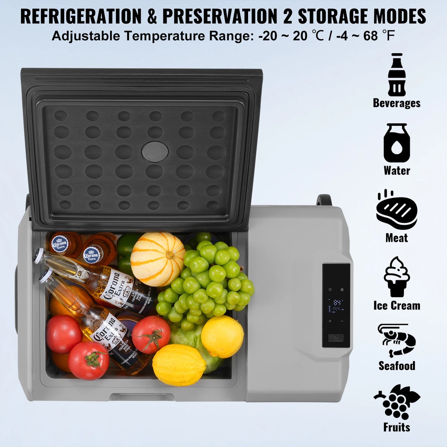 Viral Vault™ Car Refrigerator Fridge