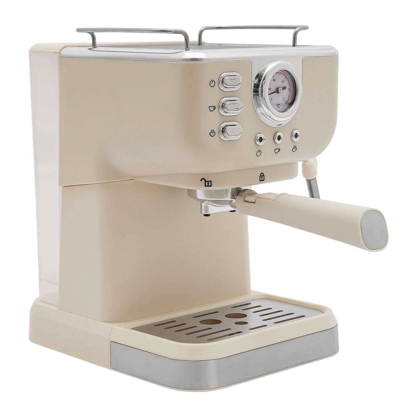 Viral Vault™ Espresso Machine with Milk Frothier