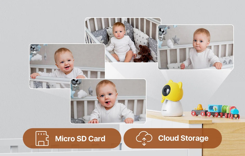 Viral Vault™ ZOSI 4MP Smart Baby Monitor