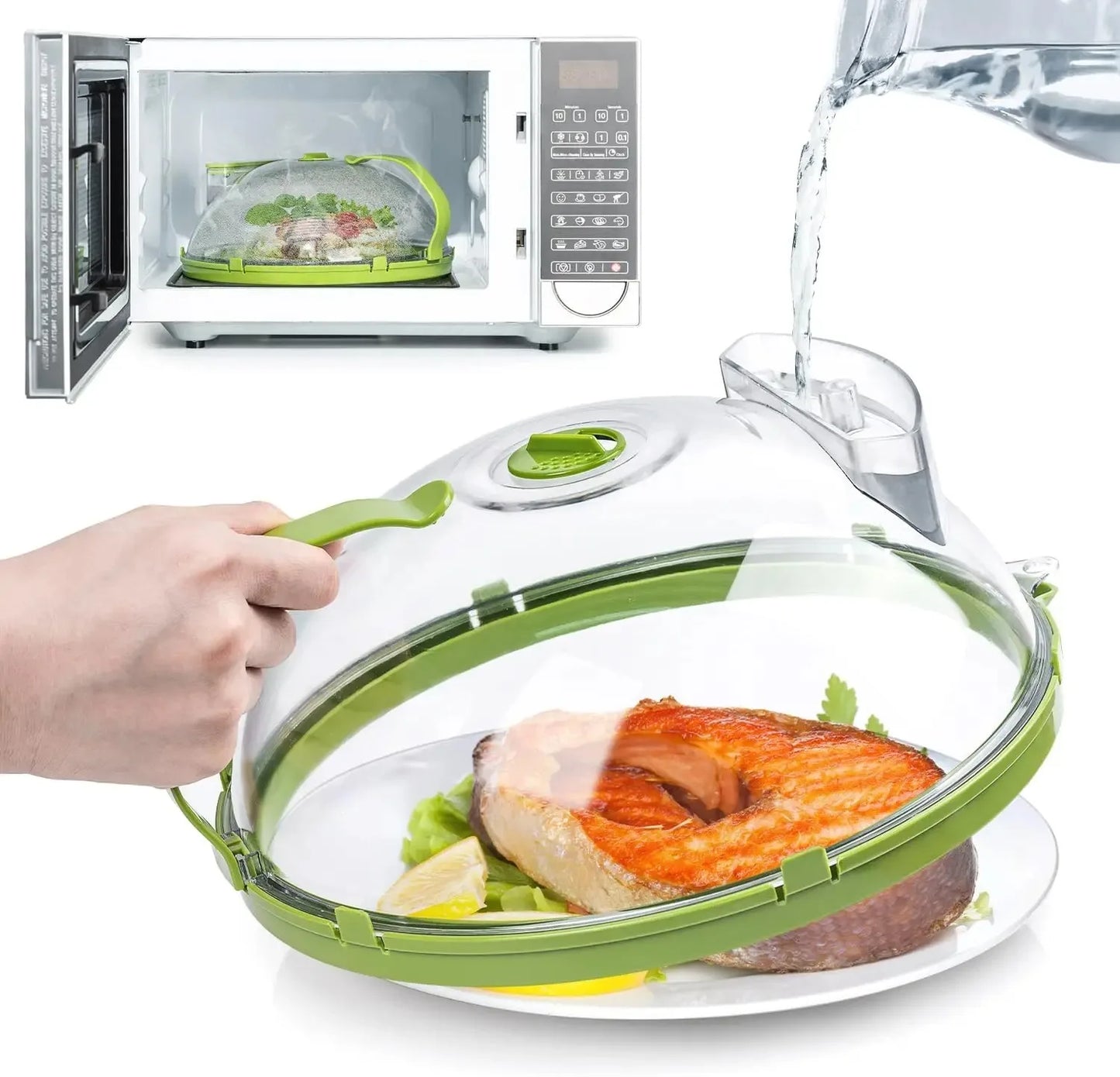 Viral Vault™ Microwave Cover for Food