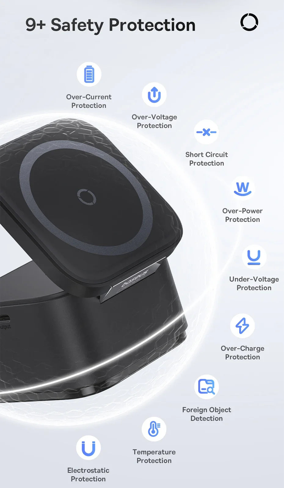 Viral Vault™ Baseus 25W 2 in 1 Magnetic Wireless Charger
