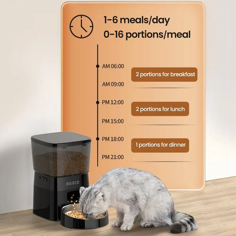 Viral Vault™ Automatic Cat Food Dispenser