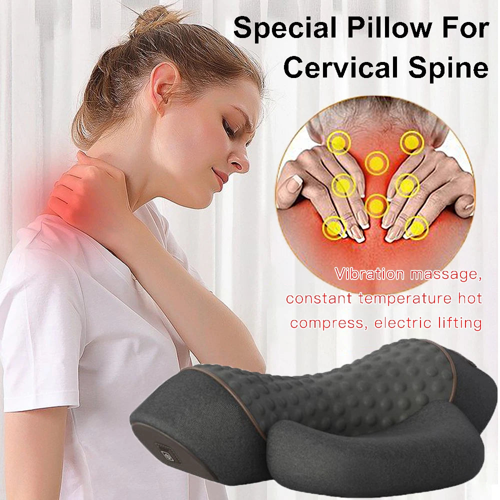 Viral Vault™ Electric Neck Massager Cervical Pillow