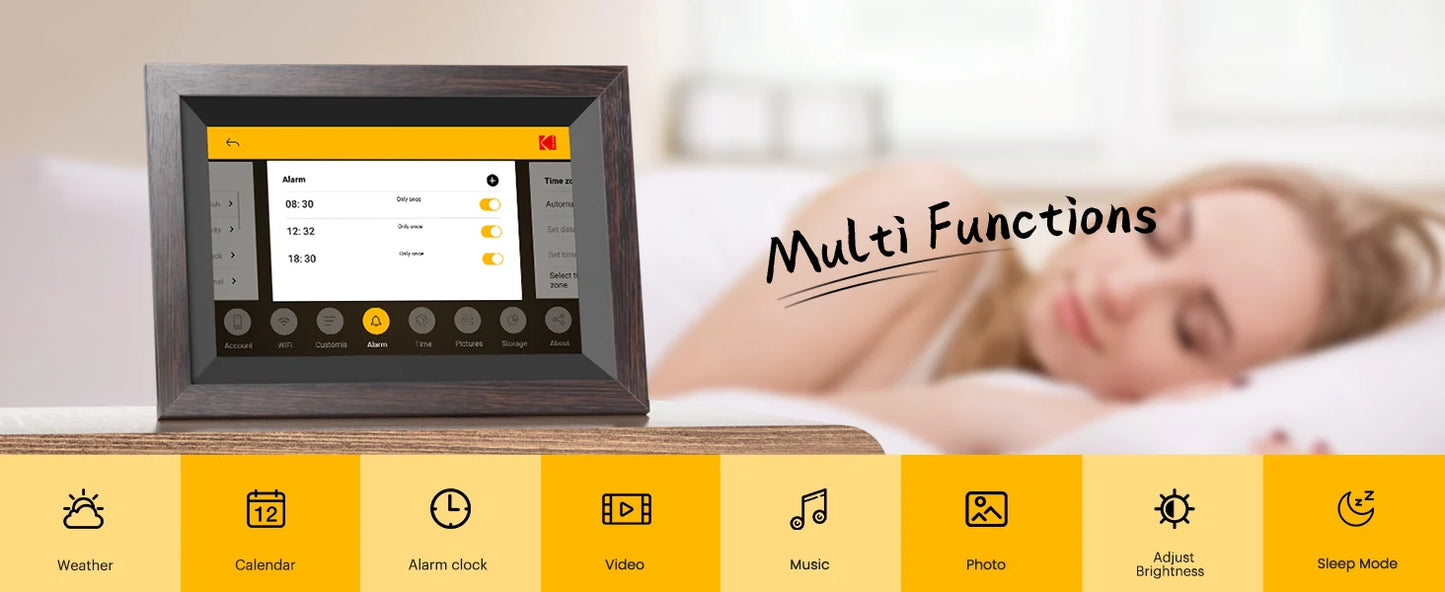 Viral Vault™ Kodak 10 Inch Digital Picture Frame