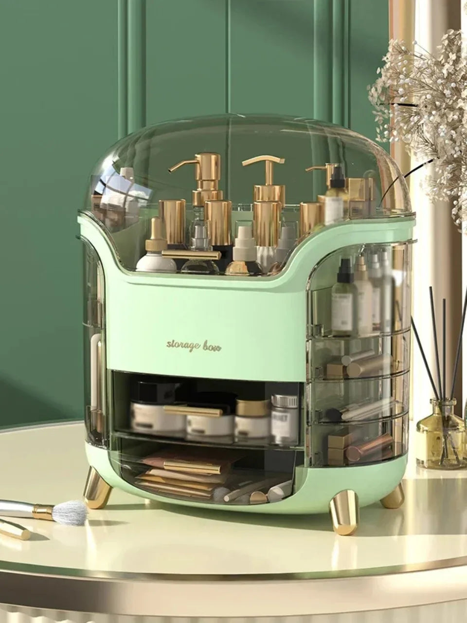 Viral Vault™ Desktop Makeup Organizer