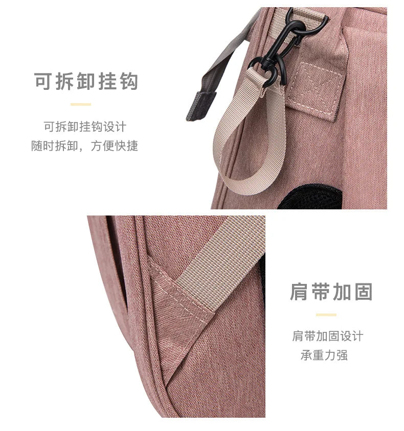 Viral Vault™ Mommy Bag Lightweight Portable Folding Crib