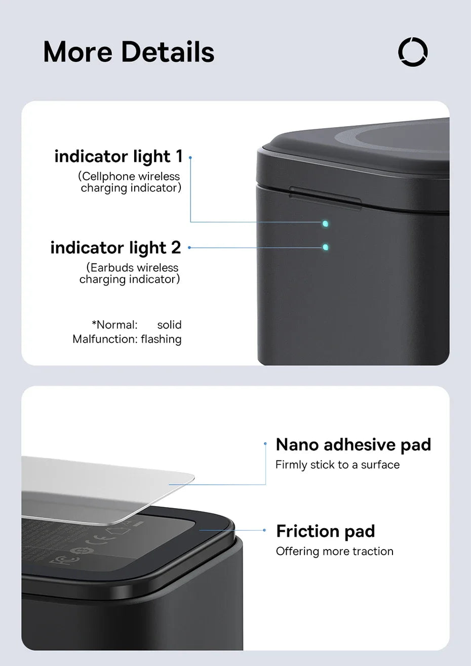 Viral Vault™ Baseus 25W 2 in 1 Magnetic Wireless Charger