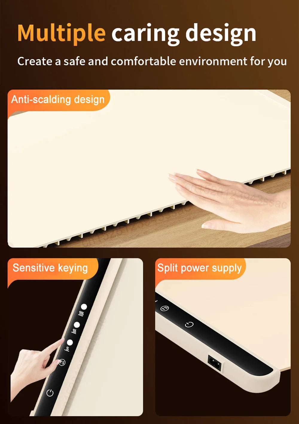 Viral Vault™ Foldable Portable Smart Food Fast Heating Mat