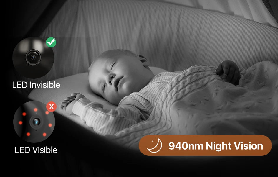Viral Vault™ ZOSI 4MP Smart Baby Monitor