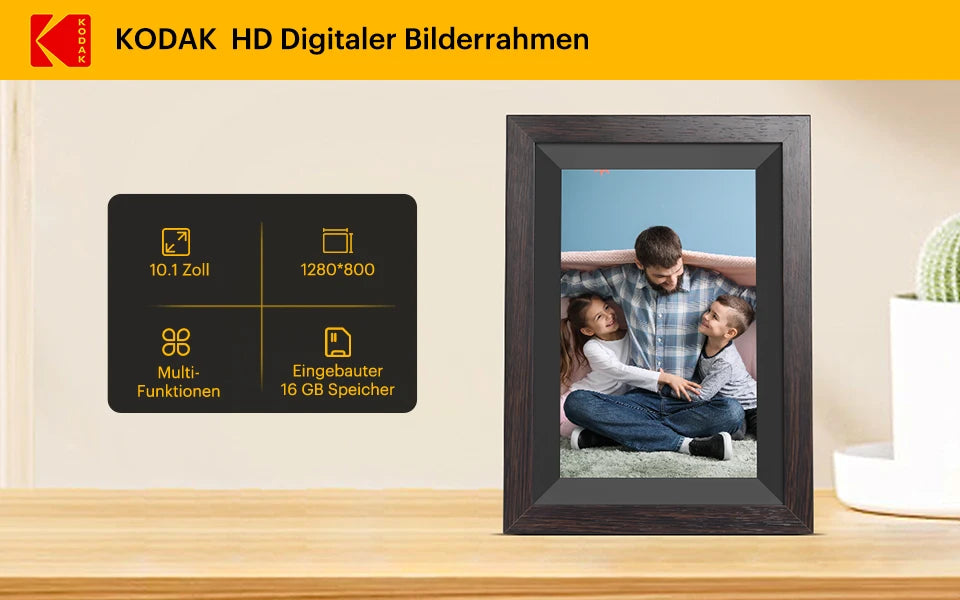 Viral Vault™ Kodak 10 Inch Digital Picture Frame
