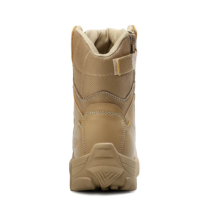 Viral Vault™ Military Leather Boots
