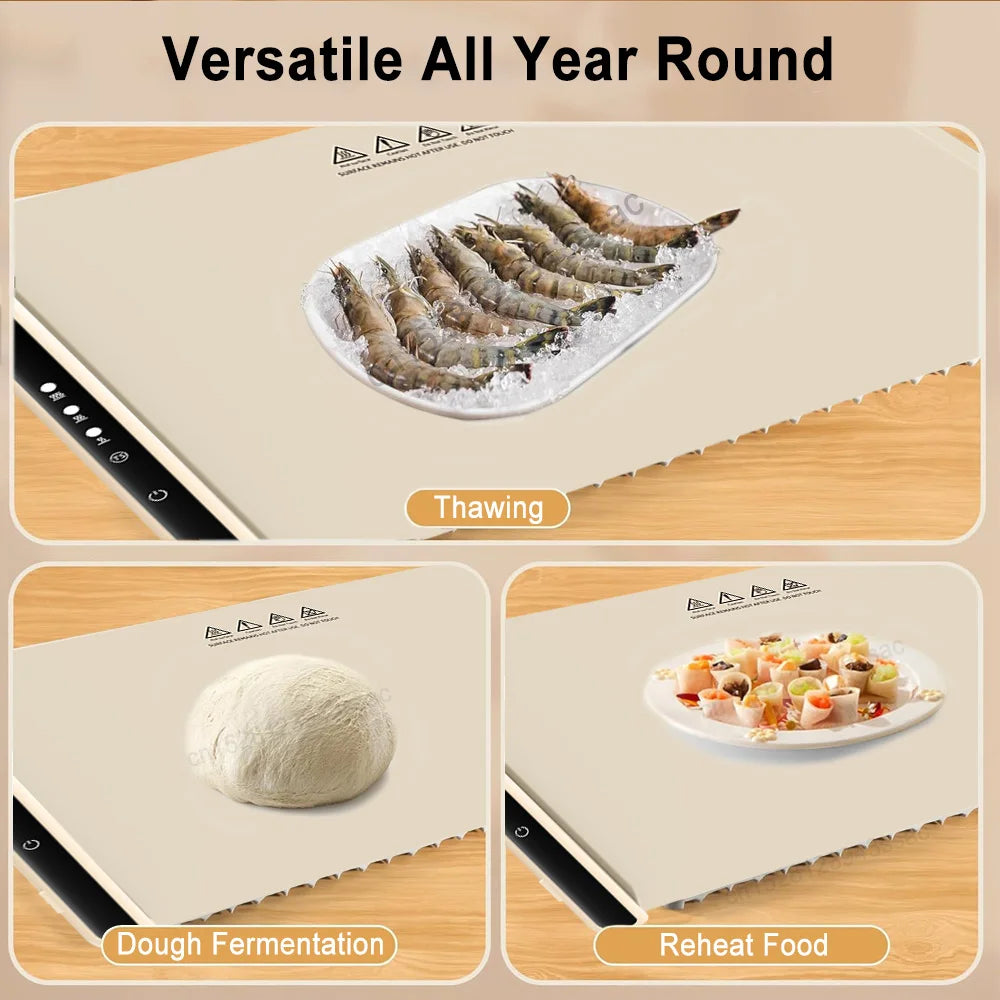 Viral Vault™ Foldable Portable Smart Food Fast Heating Mat