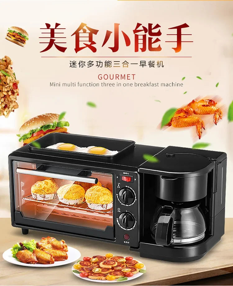 Viral Vault™ 3 In1 Multifunction Breakfast Machine