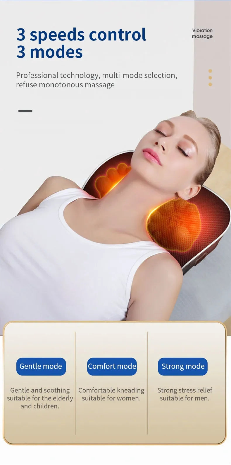 Viral Vault™ Electric Shiatsu Body Massager