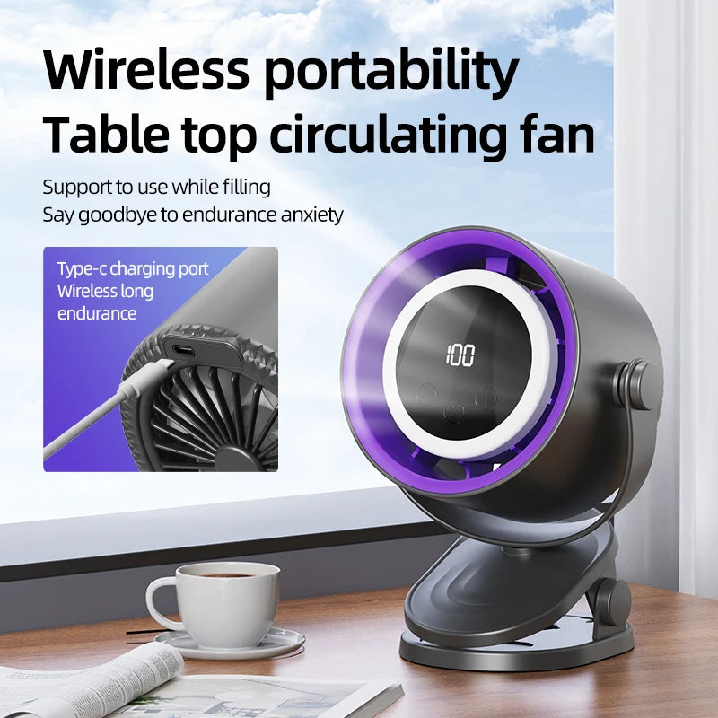 Viral Vault™ Adjustable Mini Small Fan