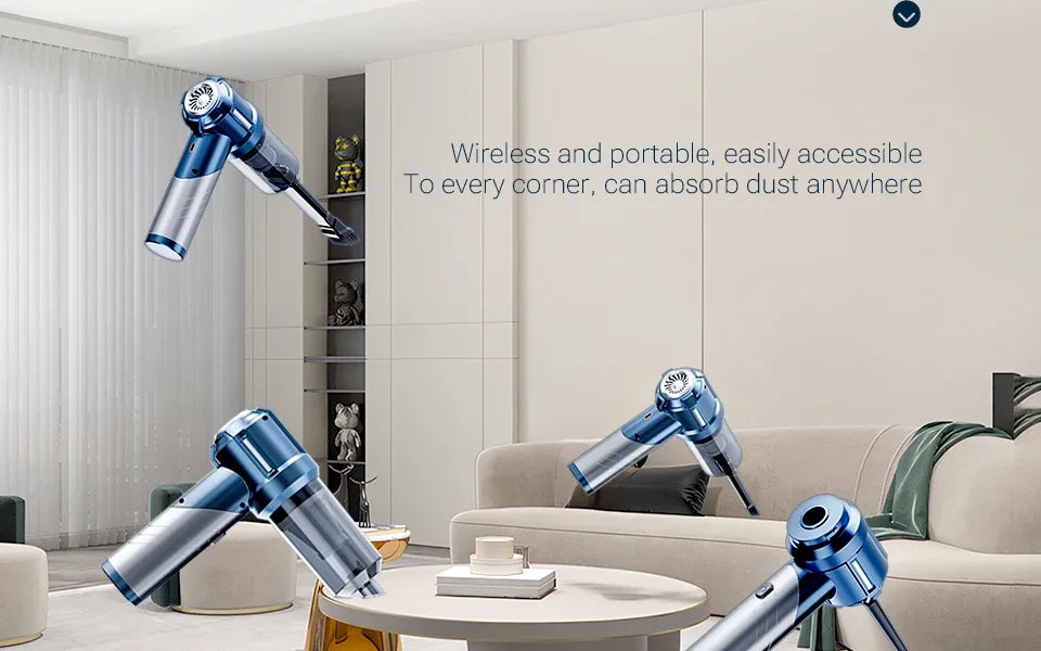 Viral Vault™ Car Mini Vacuum Cleaner