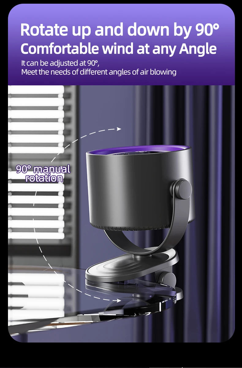 Viral Vault™ Adjustable Mini Small Fan